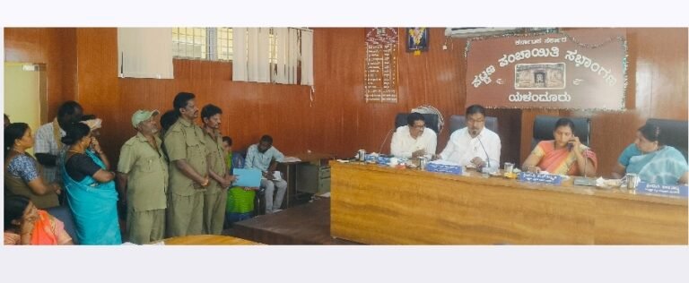 ಯಳಂದೂರು ಪಟ್ಟಣ ಪಂಚಾಯತಿಯಲ್ಲಿ ಸಾಮಾನ್ಯ ಸಭೆ.