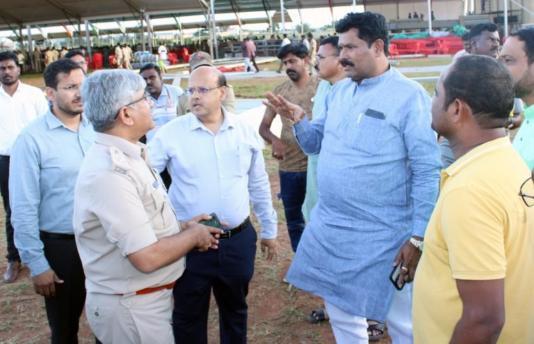 ಮುಖ್ಯಮಂತ್ರಿಗಳ ಕಾರ್ಯಕ್ರಮ: ಕೊಪ್ಪಳ ಜಿಲ್ಲಾ ಉಸ್ತುವಾರಿ ಸಚಿವರಿಂದ ಸಿದ್ಧತೆ ಪರಿಶೀಲನೆ