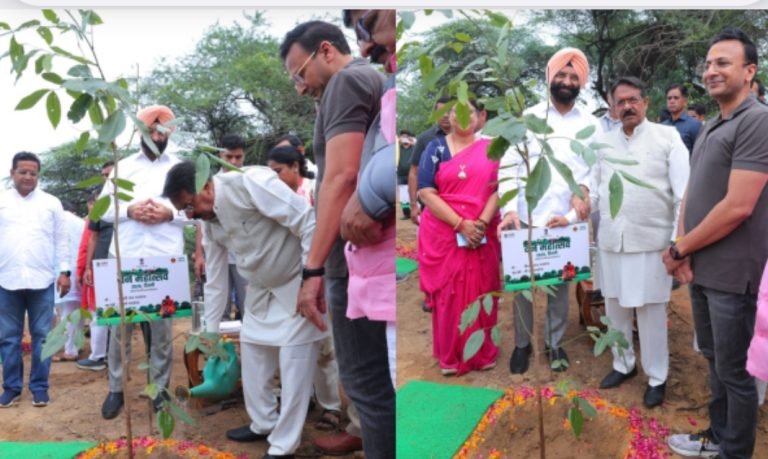 ಏಕ್ ಪೆಡ್ ಮಾ ಕೆ ನಾಮ್’ಭಾಗವಹಿಸಿದ ಕೇಂದ್ರ ಸಚಿವ ಹರ್ಷ ಮಲ್ಹೋತ್ರಾ